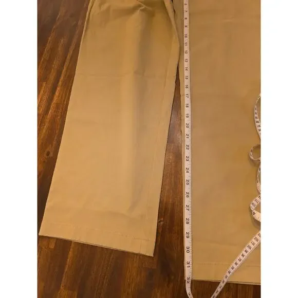 NWT Amazon Essentials Pants Khaki Mens 38x32 Straight Leg Chino - Picture 4 of 5